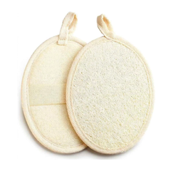 Thin Natural Shower Sponge (2-Pack)